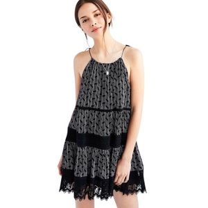 Kimchi blue Black patterned dress